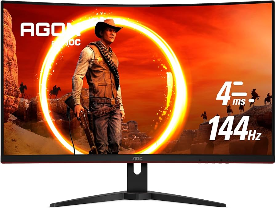 Image of The AOC CQ32G1, one of the Budget Gaming Monitors Under $500