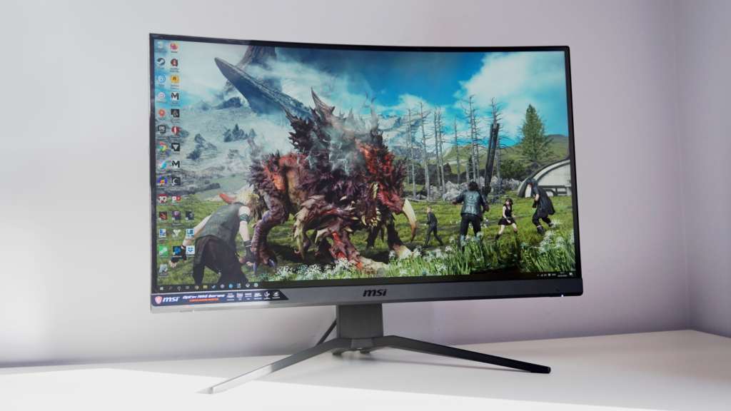 Image of The MSI Optix MAG272CQR, one of the Budget Gaming Monitors Under $500